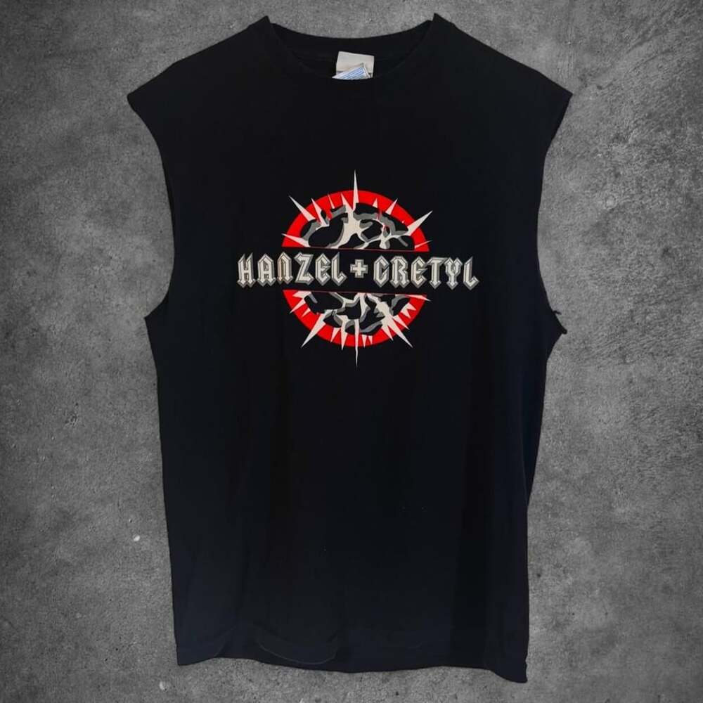 Vintage Y2K Metal Band Hanzel und Gretyl Tennessee River Tag Deathstar Supercala